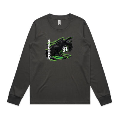 37M Front design - Womens Dice Longsleeve Tee Thumbnail