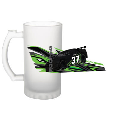 37M Horizontal - Frosted Glass Beer Mug Thumbnail